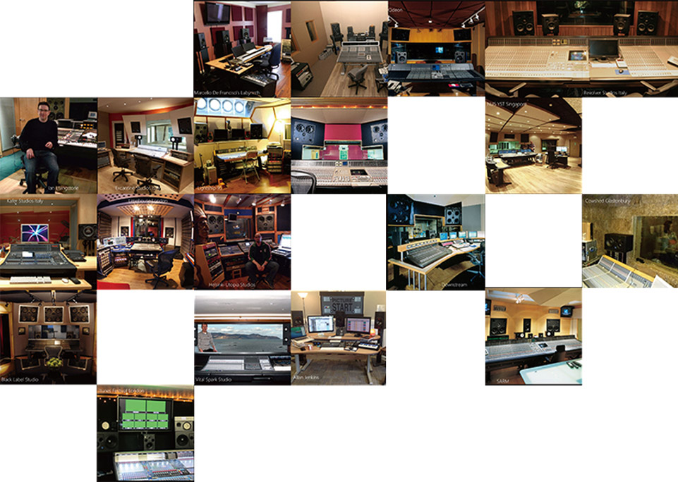 全球超过500个顶级权威录音棚在使用QUESTED